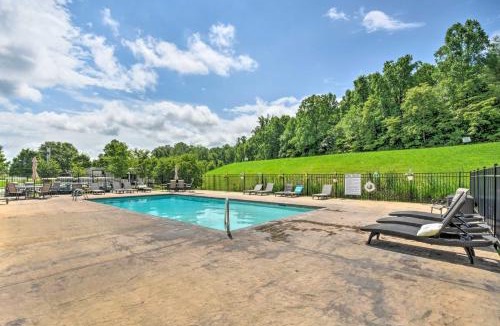 Morganton House | 1 Mi to Tank Town USA: Tiny Home w/Pool Access!