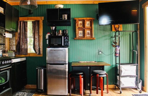 Neal Cabin | #1 ~ Modern Hunting One Room Cabin ~ Wheelchair Accessible Cabin