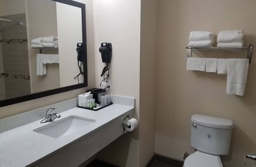 Bay City Hotel | 1 Queen Bed Kitchenette Non-Smoking, Scottish Inns Bay City TX, Free Parking