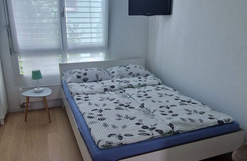 Andelfingen District Apartment | 1 room studio with private bathroom and near the rhein