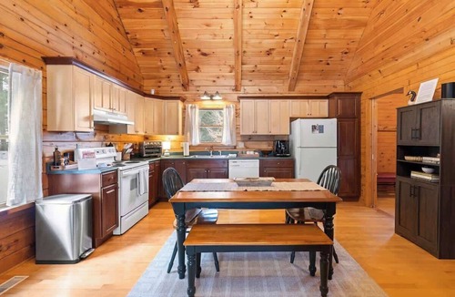 Watervliet House | 10 Acre County Line Cabin - Private Pond & Firepit