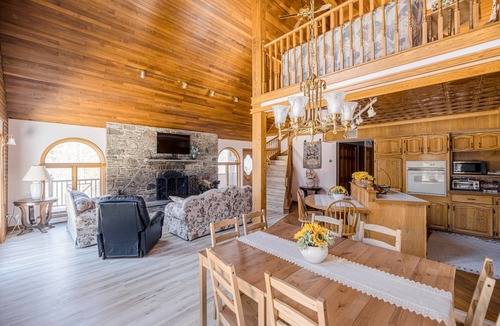 Nicholson House | 10-acre home with deck, BBQ, bar, pool table, fireplace, & loft