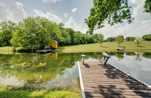 McKinney Villa | 10 Acres w/Hot Tub & Pond: Luxury Melissa Villa!
