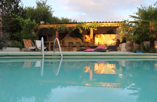 Lauzerte House | 10 ' from Montcuq Quiet Countryside Magnificent views Swimming pool Spa