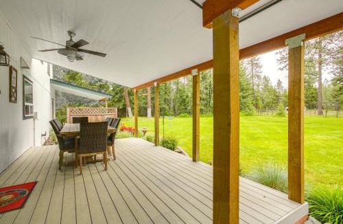 Kootenai County House | 10 Mi to Silverwood: Secluded Getaway!