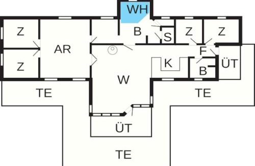 Hvorup Klit House | 10 person holiday home in Løkken-By Traum