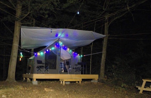 North Jay RV Rental | 100 Acre Whispering Woods