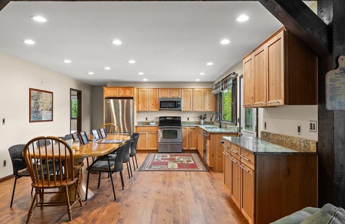 Thayer House | 100 ACRES WITH PRIVATE LAKE! Retro Riverside Retreat Groovy A-Frame