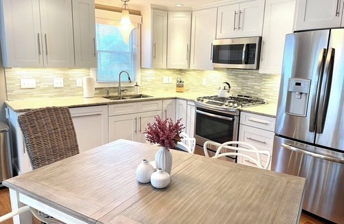 Newburyport House | 100 Steps to the Beach w/Parking, Patios, Decks