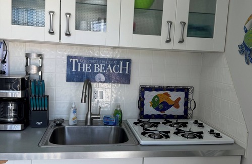 North Wildwood Condo | 100 Steps to the beach with a heated pool!