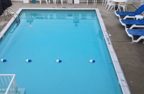 North Wildwood Condo | 100 Steps to the beach with a heated pool!