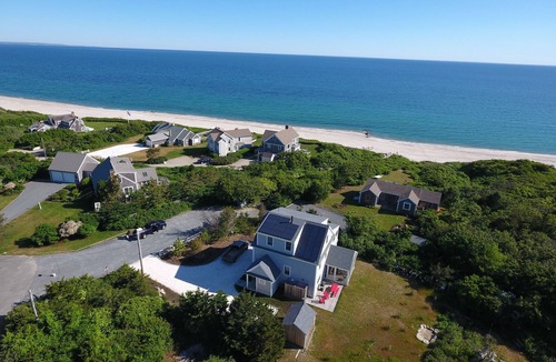 East Sandwich House | 100 Wing Blvd - Luxury Cape Cod Retreat: Private Beach Access, Ocean Views
