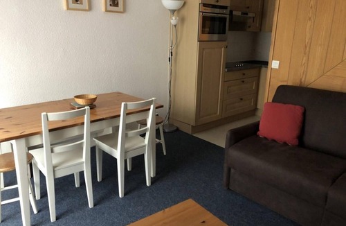 Eaux-Bonnes Apartment | 100m from resort center, 3rd floor, view ski slopes, balcony, tv, 29m², Gourette