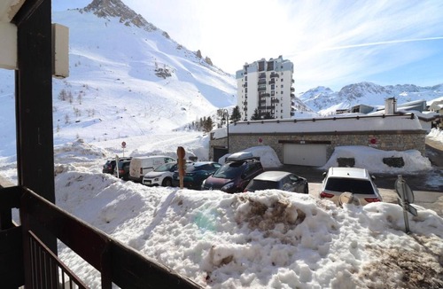 Le Lavachet Apartment | 100m from resort center, Ground floor, balcony, tv, ski locker, 27m², Tignes