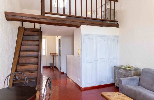 Cros-de-Cagnes Apartment | 101 Charming duplex facing the sea with balcony