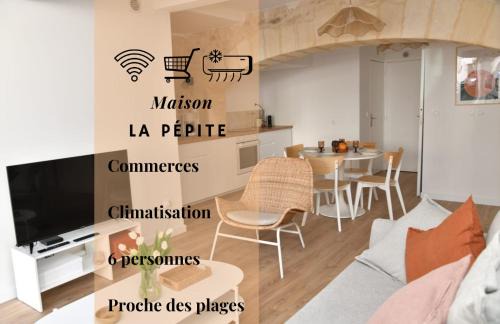 Mauguio House | 103 - La Pépite - 2 Chambres, Climatisation, Wifi, 6 pers