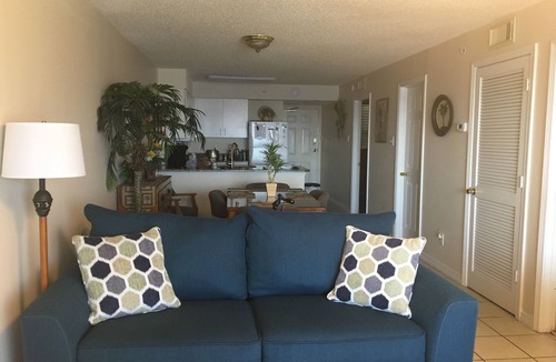 Gulf Shores Condo | 10th Fl Condo-Best View On The Beach. Watch dolphins from the large balcony.