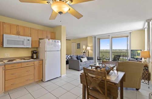Bonita Springs Condo | 10th floor views. The only building that will not have construction this winter.