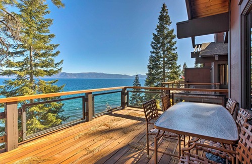Dollar Point Condo | 11 Mi to Palisades Tahoe: Lakefront Home w/View!