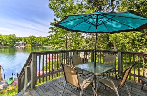 Lake George House | 11 Mi to Snow Snake Ski! Lake House w/Boat Dock