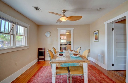 Downtown Albuquerque House | 11 Min Walk to Old Town, Pets+Yard, Remote Workers, 3 BD+2BA