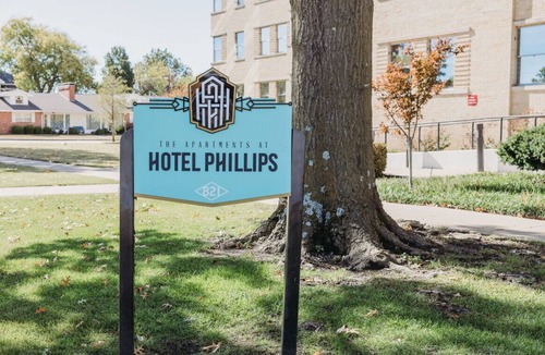 Bartlesville Apartment | 110 · Nested Ambience #110 - Hotel Phillips