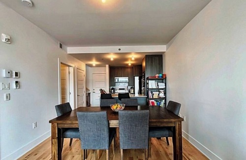 Maisonneuve Apartment | #114 Splendid Unit on 2 Floors, Terrace, Parking