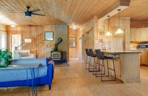 North New Portland Cabin | 12 Acre Orchard Cabin Getaway