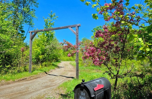 North New Portland Cabin | 12 Acre Orchard Cabin Getaway