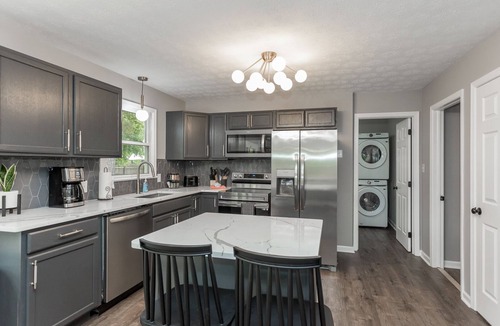 Shenandoah House | 12 Bedroom Waterfront Cabins Pool Theater Game Room