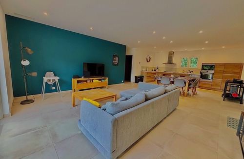 Orgnac-l'Aven Villa | 120m2 PMR-accessible air-conditioned villa with private heated pool and jacuzzi