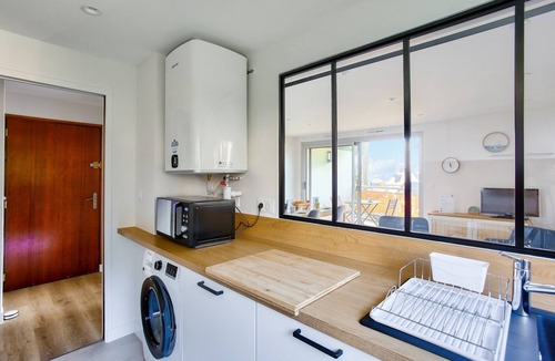 Pleneuf-Val-Andre Apartment | 130m from the beach, nice flat for 4