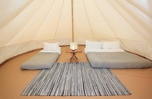 Llanfaethlu Cabin | 14 'Zosma' Bell Tent Glamping Anglesey