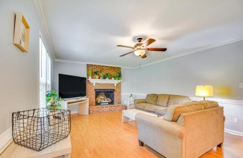 Fuquay-Varina House | 15 Mi to Raleigh: Dog-Friendly Home w/Fire Pit!