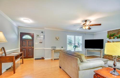 Fuquay-Varina House | 15 Mi to Raleigh: Dog-Friendly Home w/Fire Pit!
