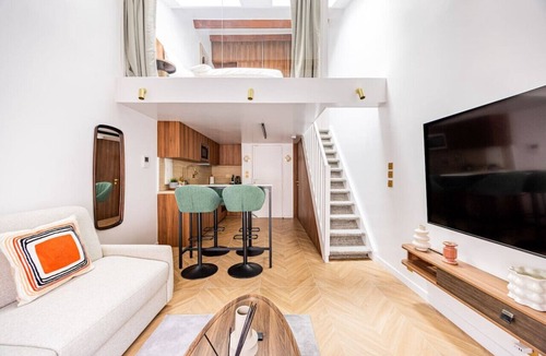 Quartier Sainte-Avoye Apartment | 155.Suite luxueuse-Etienne Marcel-Châtelet-Paris 3