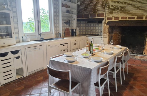 Moulinet Villa | 15th century house with swimming pool in the middle of orchards
