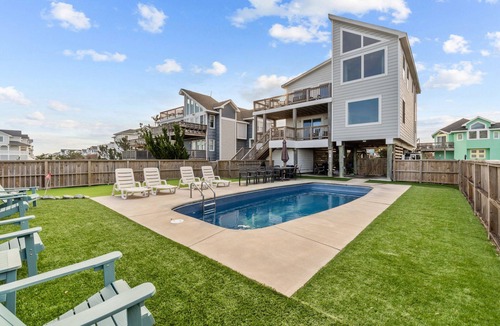 Ocean Sands House | 1661 - The Best Nest, Stunning Ocean Views. Putt Putt Around the Pool!