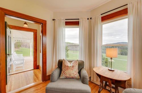 Cavendish House | 17-Acre Vermont Escape w/Panoramic Mountain Views