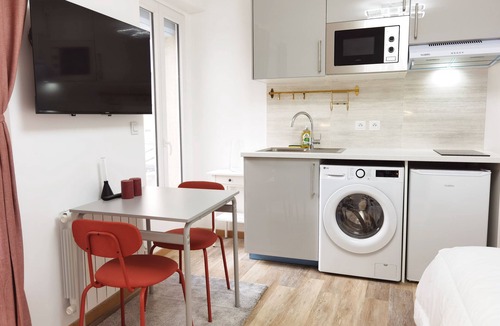 19th Arrondissement Apartment | 176 New Deco Studio 200m to Park La Villette (D)