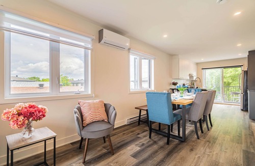 Lafleche Apartment | 1760 Rue Balmoral Prime Montreal Location – Walk to Museums, Dining & Events