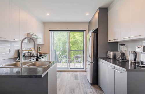 Lafleche Apartment | 1760 Rue Balmoral Prime Montreal Location – Walk to Museums, Dining & Events