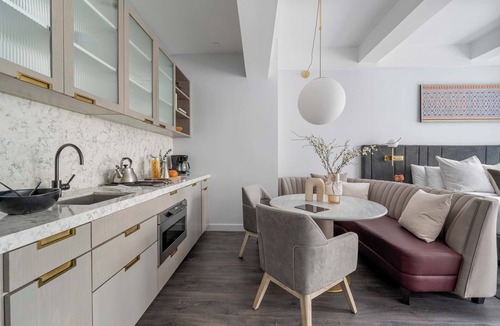 Financial District Apartment | 17John: Executive King Suite with Sofa Bed