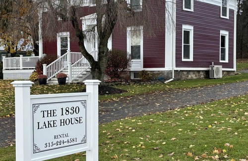 Auburn House | 1830 Lake House Beautifully Reimagined on Owasco Lake