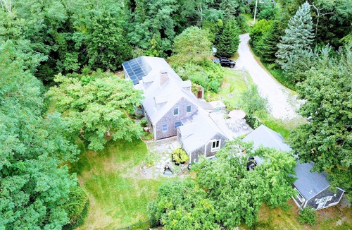 Truro House | 18th Century riverfront getaway with Heated Salt-water Pool