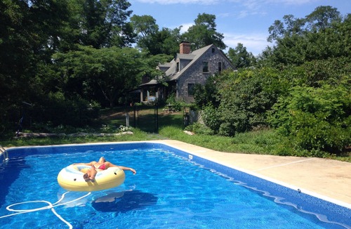 Truro House | 18th Century riverfront getaway with Heated Salt-water Pool