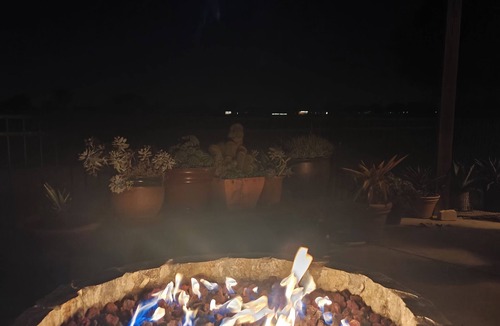 Navasota House | 18th Fairway golf course home w patio gas grill, firepit, hot tub, & fitness rm