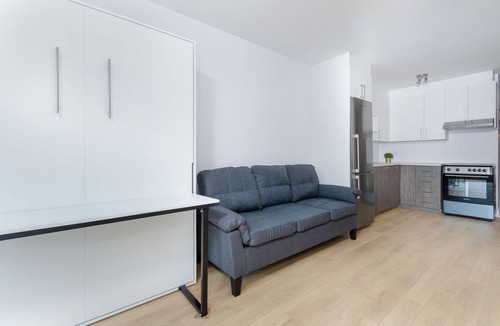 Hochelaga-Maisonneuve Apartment | #193 Cozy Studio with Rooftop Terrace