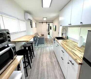 Winter Haven Ski Chalet | 1Bed 1Bath Container Home Centrally Located