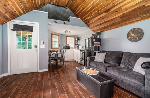 Marion Cabin | 1BR- Boat Parking, Firepit, Grill, cold AC